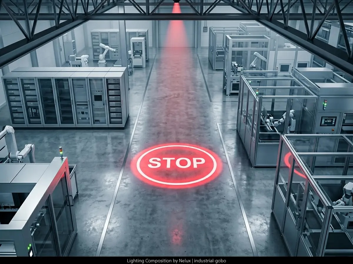 Nelux architectural technical lighting — Industrial Gobo Projector