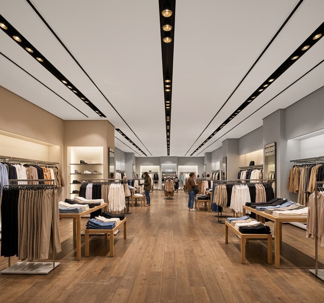 Architectural technical lighting mood scene — Nelux lighting atmosphere reference 8