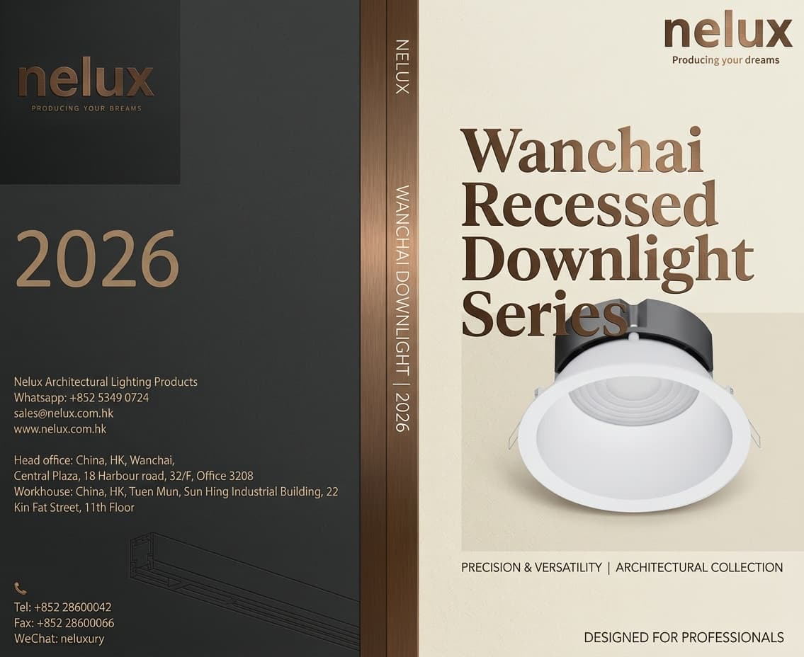 Architectural technical lighting mood scene — Nelux lighting atmosphere reference 9