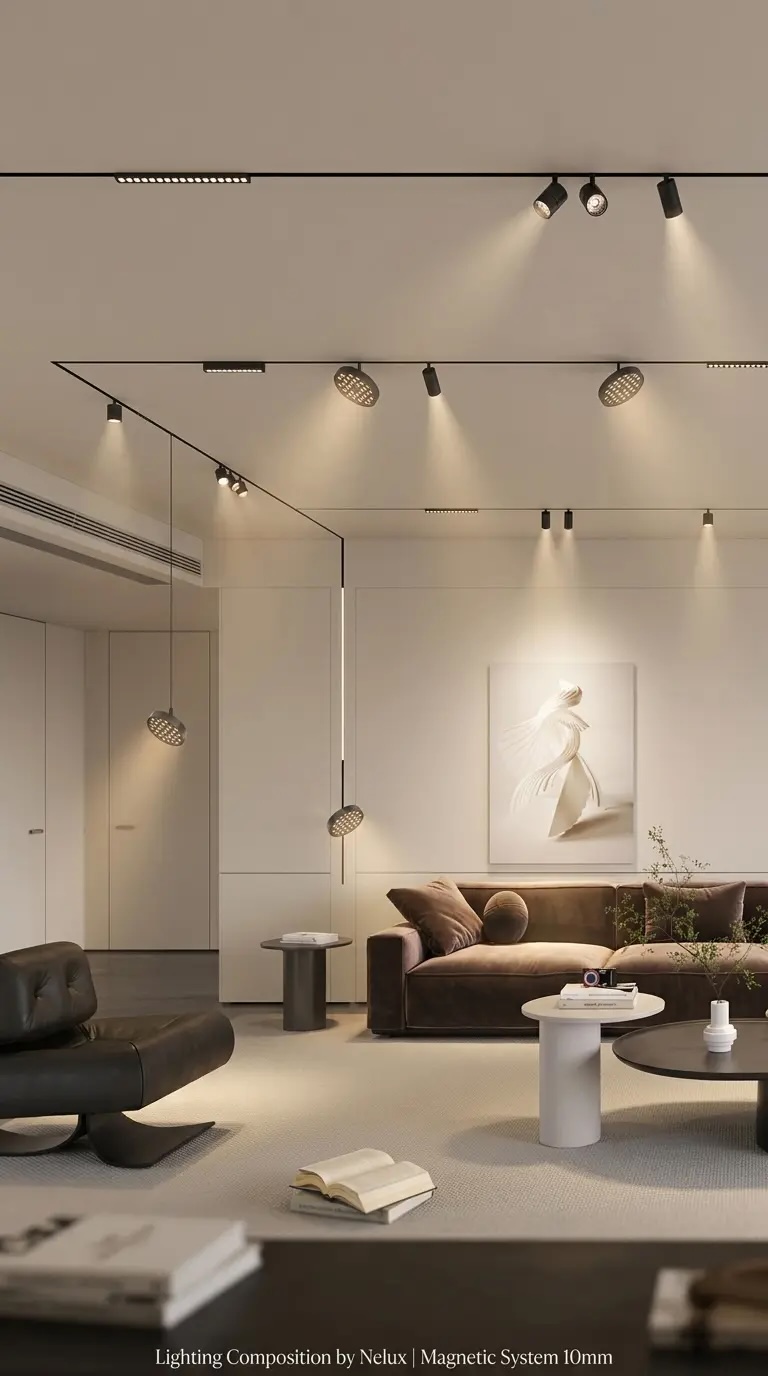 Nelux architectural technical lighting — Magnetic Systems